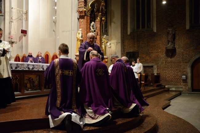 Liturgia stacyjna w Środę Popielcową