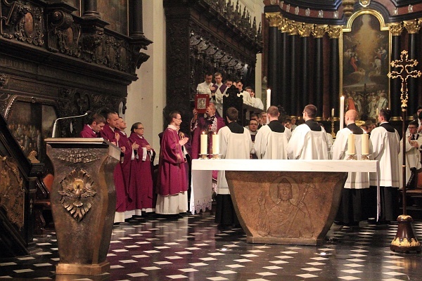 Środa Popielcowa w katedrze oliwskiej