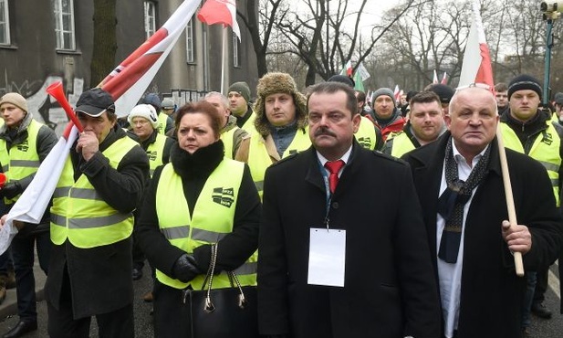 Ruszyła manifestacja rolników z OPZZ 