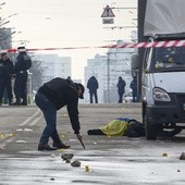 Żałoba w Charkowie - po zamachu