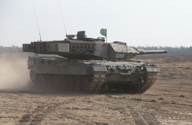 Leopard w akcji