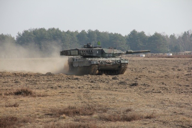 Leopard w akcji