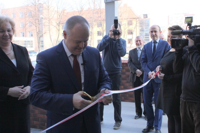 Otwarcie siedziby Wydziału Inżynierii Biomedycznej PŚl w Zabrzu