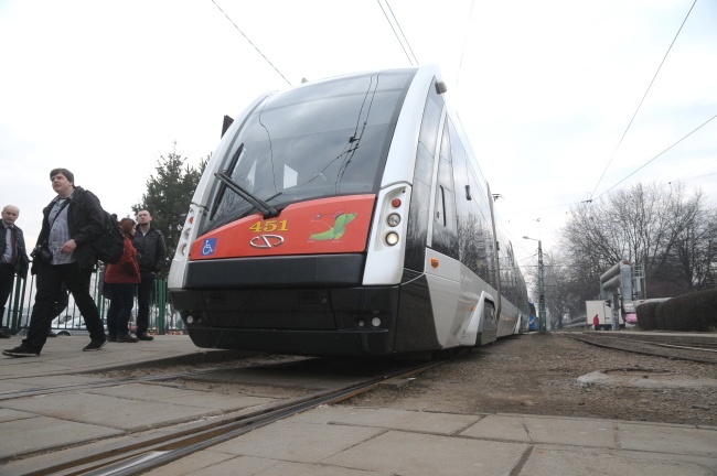 Tramino na testach w Krakowie