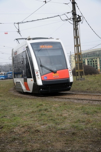 Tramino na testach w Krakowie