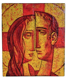 Ikona Małżeńska – obraz miłości kobiety i mężczyzny