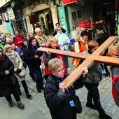 Droga Krzyżowa  na Via Dolorosa 