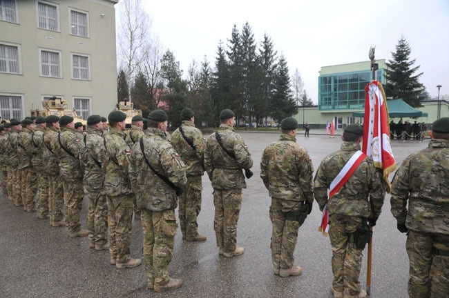 Bojowe wozy z Afganistanu w Polsce