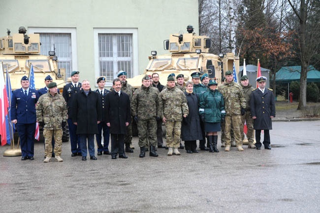 Bojowe wozy z Afganistanu w Polsce