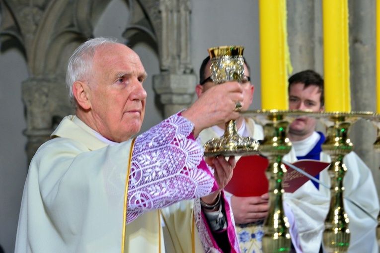 Strzegom. Bazylika. Msza św.