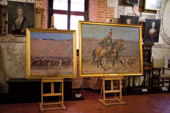 „Konny posłaniec” i „Ułani polscy” – fragmenty „Panoramy Siedmiogrodzkiej” pozyskane przez Muzeum Okręgowe w Tarnowie