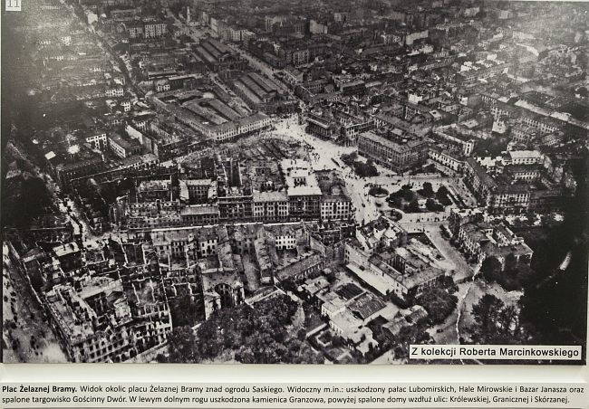 Warszawa po bombardowaniach Luftwaffe 