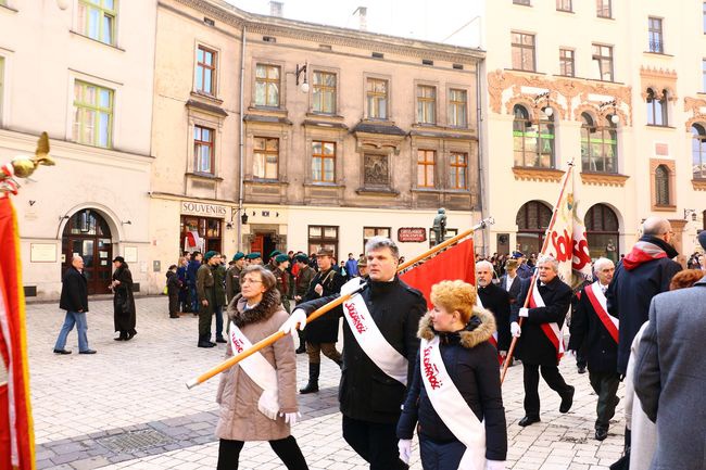 W hołdzie żołnierzom wyklętym. Kraków 2015