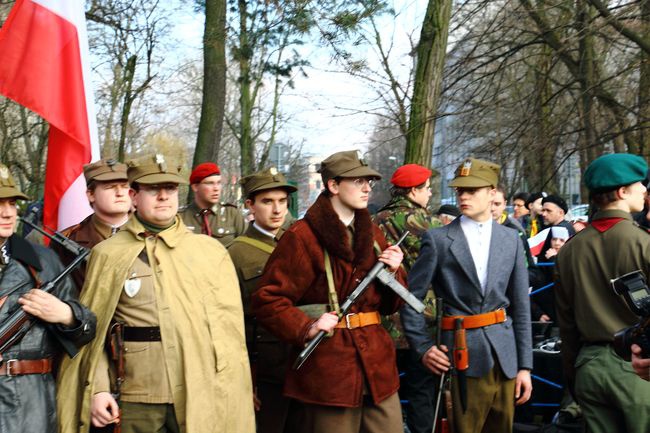 W hołdzie żołnierzom wyklętym. Kraków 2015