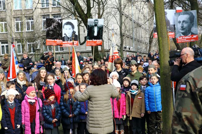 W hołdzie żołnierzom wyklętym. Kraków 2015