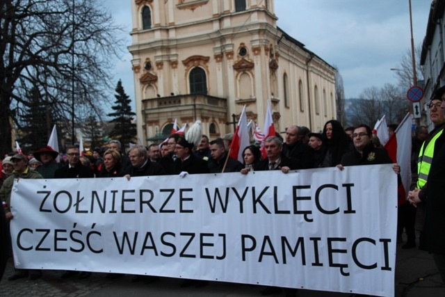 Dzień Żołnierzy Wyklętych 2015 na Podbeskidziu