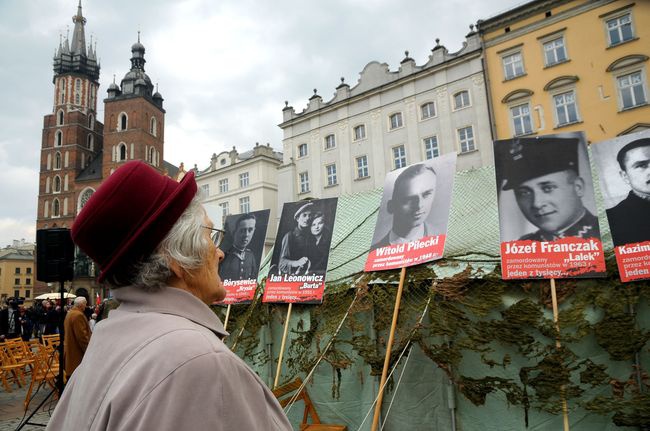 W hołdzie "Żołnierzom Wyklętym". Kraków 2015-2