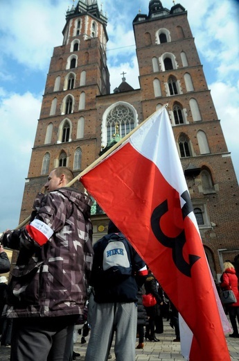 W hołdzie "Żołnierzom Wyklętym". Kraków 2015-2