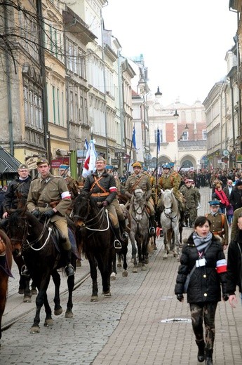 W hołdzie "Żołnierzom Wyklętym". Kraków 2015-2