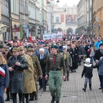 W hołdzie "Żołnierzom Wyklętym". Kraków 2015-2