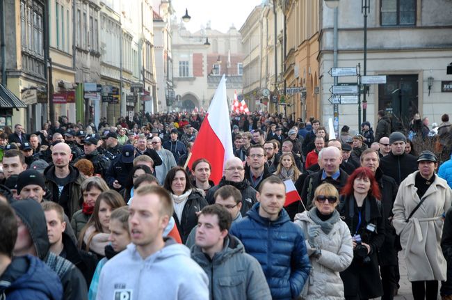 W hołdzie "Żołnierzom Wyklętym". Kraków 2015-2