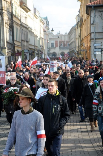 W hołdzie "Żołnierzom Wyklętym". Kraków 2015-2