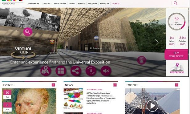 Watykański pawilon na Expo 2015
