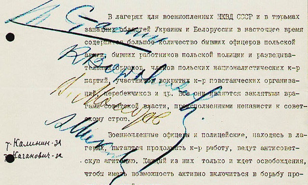 Tak zdecydowano o mordzie katyńskim