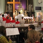 Krzyż ŚDM i ikona Matki Bożej w Cieszynie