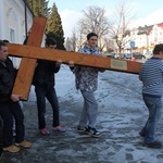 Krzyż ŚDM ikona Matki Bożej w Ustroniu