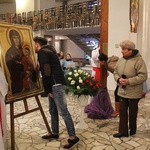 Krzyż ŚDM i ikona Matki Bożej w Wiśle