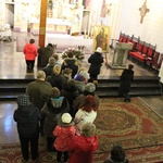 Krzyż ŚDM i ikona Matki Bożej w Rajczy