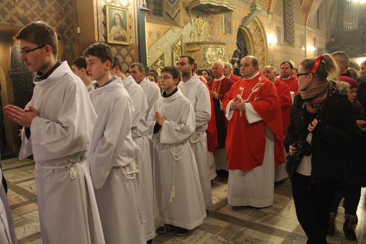 Krzyż ŚDM i ikona Matki Bożej w Żywcu