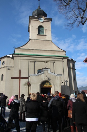 Znaki ŚDM w Istebnej