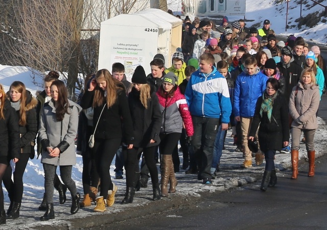 Znaki ŚDM w Istebnej