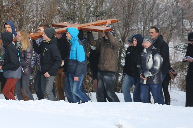 Znaki ŚDM w Istebnej