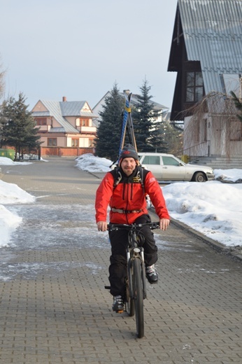 W narciarskiej drodze na Turbacz