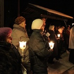 Krzyż i ikona Matki Bożej w Szczyrku