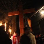 Krzyż i ikona Matki Bożej w Szczyrku