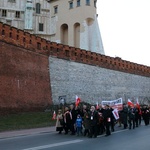 Marsz "W obronie demokracji i wolności mediów". Kraków 2015