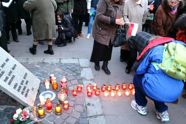 Marsz "W obronie demokracji i wolności mediów". Kraków 2015