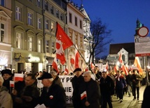 Marsz "W obronie demokracji i wolności mediów". Kraków 2015