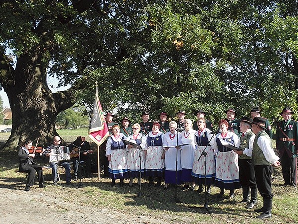  U stóp drzewa występował m.in. zespół Świtezianka