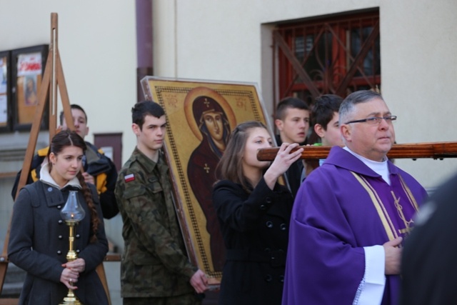 Znaki ŚDM w Andrychowie