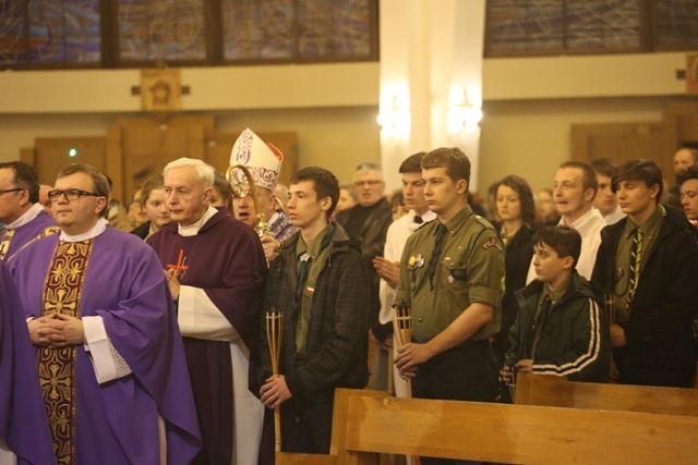 Znaki ŚDM w Andrychowie