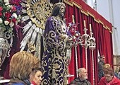 6.08.2015, Madryt. Hiszpania. W każdy pierwszy piątek marca w bazylice Medinaceli odbywa się najważniejsze w roku nabożeństwo. Wierni oddają cześć cudownej figurze Jezusa Nazarejczyka. 