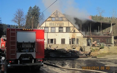 Pożar w muzeum 