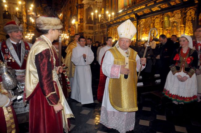 Msza za Kraków w bazylice Mariackiej