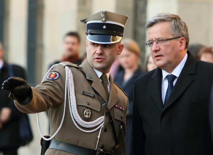 Prezydenci Węgier i Polski w Katowicach