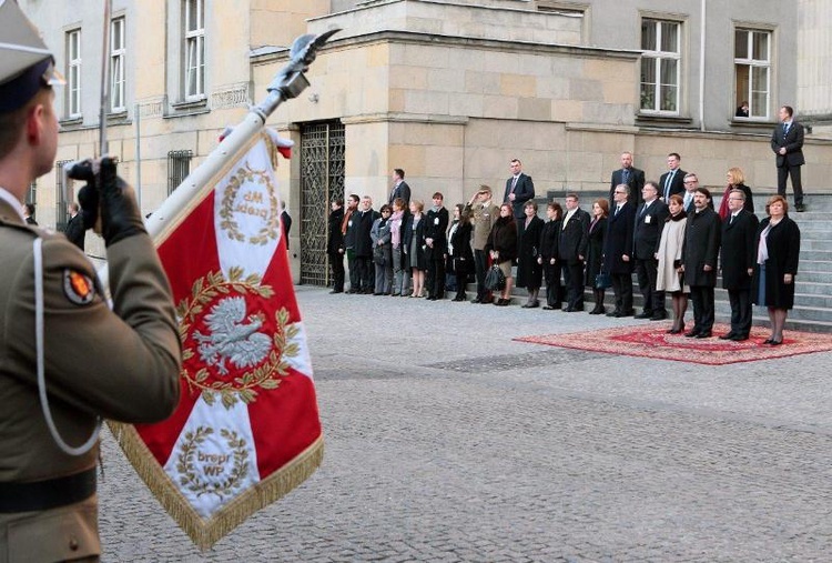 Prezydenci Węgier i Polski w Katowicach